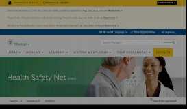 
							         Health Safety Net | Mass.gov								  
							    