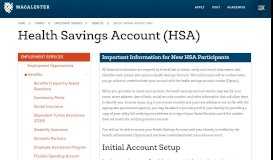 
							         Health Savings Account (HSA) - Employment Services ...								  
							    