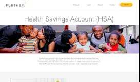 
							         Health Savings Account (HSA) | Further, formerly SelectAccount								  
							    
