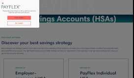
							         Health Savings Account – Products and Services | PayFlex								  
							    