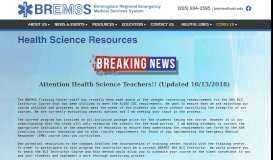 
							         Health Science Resources | BREMSS								  
							    
