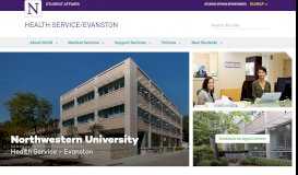 
							         Health Service - Evanston : | Northwestern Student Affairs								  
							    