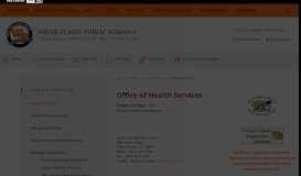 
							         Health Services / Health Services - White Plains Public Schools								  
							    