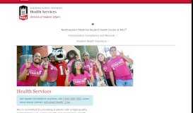 
							         Health Services Home - NIU - Division of Student Affairs								  
							    