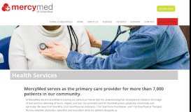 
							         Health Services - MercyMed								  
							    