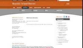 
							         Health Services / Staff Health & Wellness - Republic School District								  
							    