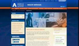 
							         Health Services – The University of Texas at Arlington - UTA								  
							    