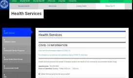 
							         Health Services - Union County								  
							    