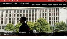 
							         Health Services | University of the District of Columbia - UDC								  
							    