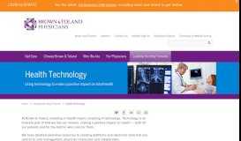
							         Health Technology | Brown & Toland								  
							    