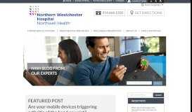 
							         Health Tips and News - Northern Westchester Hospital Blog								  
							    