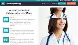 
							         Healthcare Career Opportunities | 21st Century Oncology								  
							    