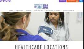 
							         Healthcare - Community of Hope								  
							    