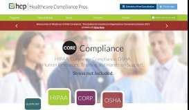 
							         Healthcare Compliance Pros: Customized Training and ...								  
							    