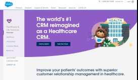 
							         Healthcare CRM: Patient Management Software and More - Salesforce								  
							    