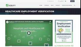
							         Healthcare Employment Verification Tips								  
							    