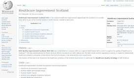 
							         Healthcare Improvement Scotland - Wikipedia								  
							    