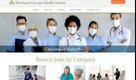 
							         Healthcare Jobs Atlanta: Northeast Georgia Health System								  
							    