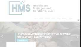 
							         Healthcare Management Solutions, LLC								  
							    