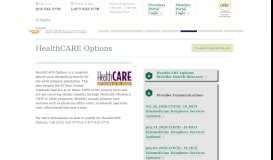 
							         HealthCARE Options - El Paso Health								  
							    
