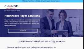 
							         Healthcare Payer Solutions | Change Healthcare								  
							    