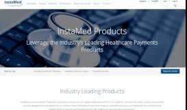 
							         Healthcare Payment Processing Products - InstaMed								  
							    