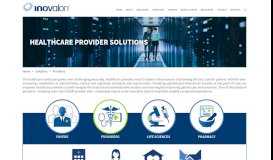 
							         Healthcare Provider Solutions — Inovalon								  
							    