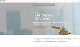
							         Healthcare Providers | Orion Health								  
							    