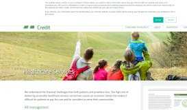
							         Healthcare Services - Professional Credit								  
							    