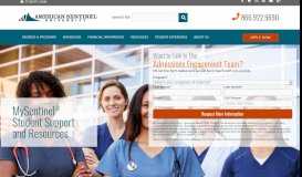 
							         Healthcare Student Support Services | American Sentinel University								  
							    