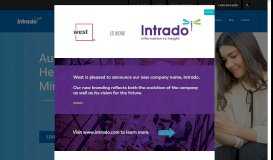 
							         Healthcare Technology | Home | Intrado's Televox Solutions								  
							    