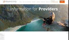 
							         HealthComp | Providers								  
							    