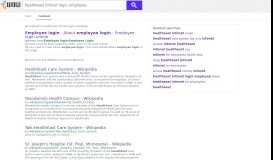 
							         healtheast infonet login employee - WOW.com - Content Results								  
							    