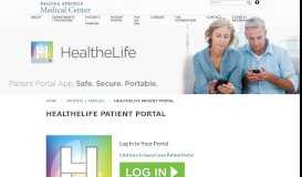 
							         HealtheLife Patient Portal | Pagosa Springs Medical Center								  
							    