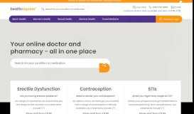
							         HealthExpress Your Online Doctor & Pharmacy All In One Place								  
							    