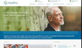 
							         Healthix | Public health information exchange (HIE)								  
							    