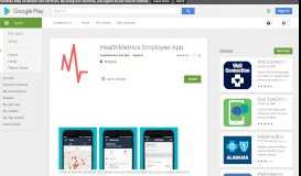 
							         HealthMetrics Employee App - Apps on Google Play								  
							    