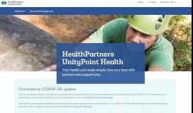 
							         HealthPartners UnityPoint Health: Doctors, clinics and insurance in Iowa								  
							    