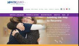 
							         HealthSource Saginaw | Leading the Way to Recovery								  
							    
