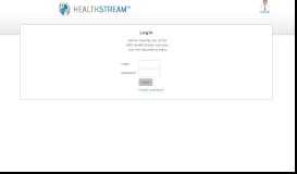 
							         Healthstream - Login - MPS								  
							    