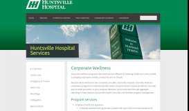 
							         HealthWorks Corporate Program a Division of Huntsville Hospital								  
							    