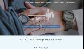 
							         HealthWorks Medical, LLC								  
							    