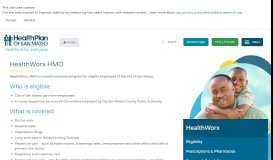
							         HealthWorx | HPSM Members - Health Plan of San Mateo								  
							    
