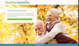 
							         Healthy Benefits Plus - Home Page								  
							    