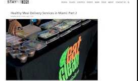 
							         Healthy Meal Delivery Services in Miami: Part 2 - STAY FIT 305								  
							    