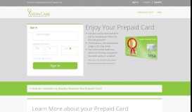 
							         Healthy Rewards Visa® Prepaid Card								  
							    