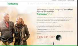 
							         Hearing Aid Assistance For Every Budget - TruHearing								  
							    