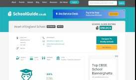 
							         Heart of England School Review and Catchment Area | School Guide								  
							    