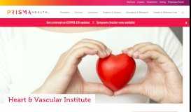 
							         Heart & Vascular Institute - Prisma Health - Upstate								  
							    