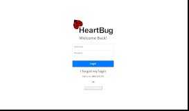 
							         HeartBug Web Portal								  
							    